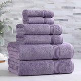 Egyptian Cotton Heritage Plush Towel Set 6 Piece - Egyptian Cotton Towel Set by Superior Brand