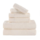 Rayon from Bamboo Eco-Friendly Fluffy Soft Solid 6 Piece Towel Set - Towel Set by Superior Brand