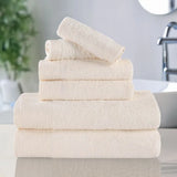 Rayon from Bamboo Eco-Friendly Fluffy Soft Solid 6 Piece Towel Set - Towel Set by Superior Brand