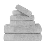 Rayon from Bamboo Eco-Friendly Fluffy Soft Solid 6 Piece Towel Set - Towel Set by Superior Brand