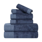 Rayon from Bamboo Eco-Friendly Fluffy Soft Solid 6 Piece Towel Set - Towel Set by Superior Brand