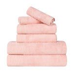 Rayon from Bamboo Eco-Friendly Fluffy Soft Solid 6 Piece Towel Set - Towel Set by Superior Brand