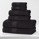 Eco-Friendly Ring-Spun Cotton 6-Piece Towel Set - Towel Set by Superior Brand