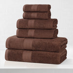 Eco-Friendly Ring-Spun Cotton 6-Piece Towel Set - Towel Set by Superior Brand