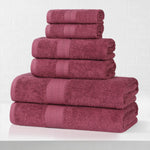 Eco-Friendly Ring-Spun Cotton 6-Piece Towel Set - Towel Set by Superior Brand