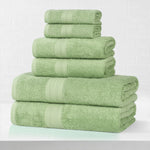 Eco-Friendly Ring-Spun Cotton 6-Piece Towel Set - Towel Set by Superior Brand