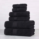 Oregon Organic Cotton Medium Weight Solid 6-Piece Towel Set - Towel Set by Superior Brand