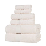 Oregon Organic Cotton Medium Weight Solid 6-Piece Towel Set - Towel Set by Superior Brand