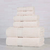 Oregon Organic Cotton Medium Weight Solid 6-Piece Towel Set - Towel Set by Superior Brand