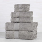 Oregon Organic Cotton Medium Weight Solid 6-Piece Towel Set - Towel Set by Superior Brand