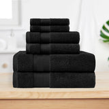 Aria Turkish Cotton Plush Towel Set 6 Piece