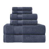 Aria Turkish Cotton Plush Towel Set 6 Piece