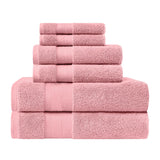 Aria Turkish Cotton Plush Towel Set 6 Piece