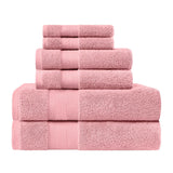 Aria Turkish Cotton Plush Towel Set 6 Piece