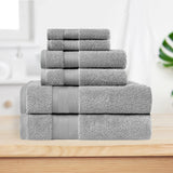 Aria Turkish Cotton Plush Towel Set 6 Piece