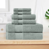 Aria Turkish Cotton Plush Towel Set 6 Piece
