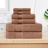 Aria Turkish Cotton Plush Towel Set 6 Piece