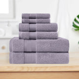 Aria Turkish Cotton Plush Towel Set 6 Piece