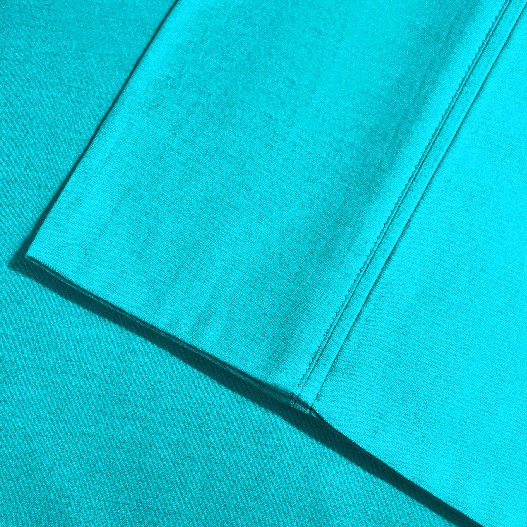 Superior Premium Plush Solid Deep Pocket Cotton Blend Bed Sheet Set
