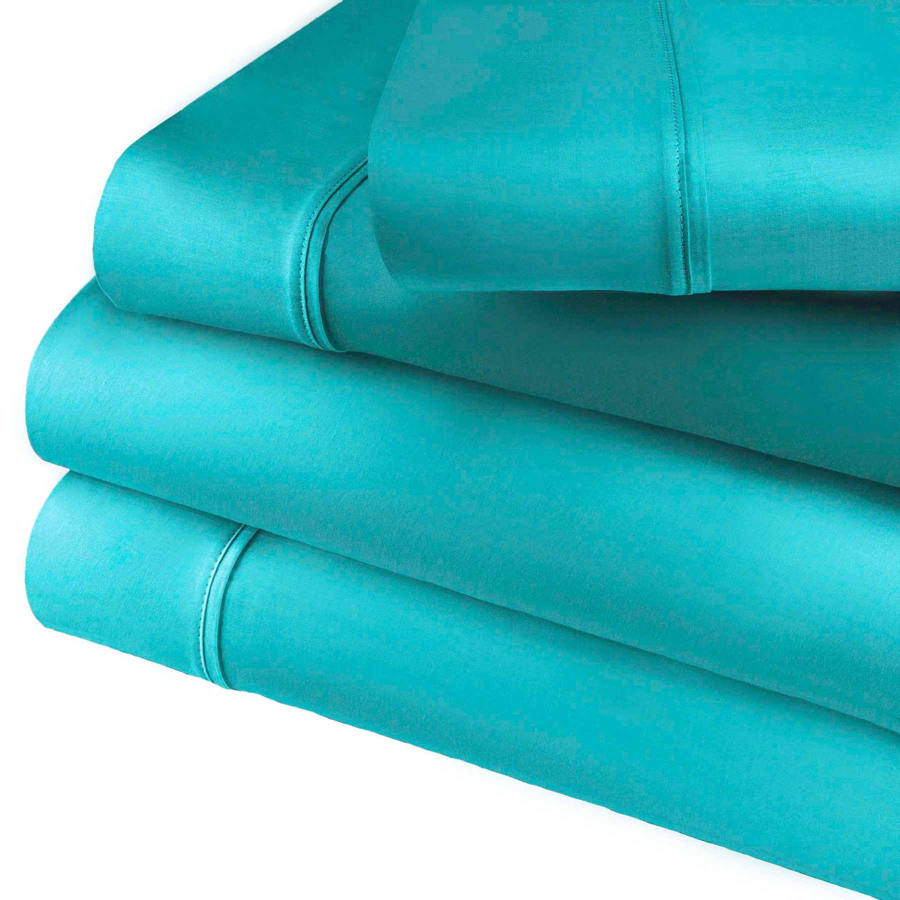 Superior Premium Plush Solid Deep Pocket Cotton Blend Bed Sheet Set