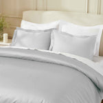 850 Thread Count Egyptian Cotton Solid Duvet Cover - Duvet Cover Set by Superior Brand