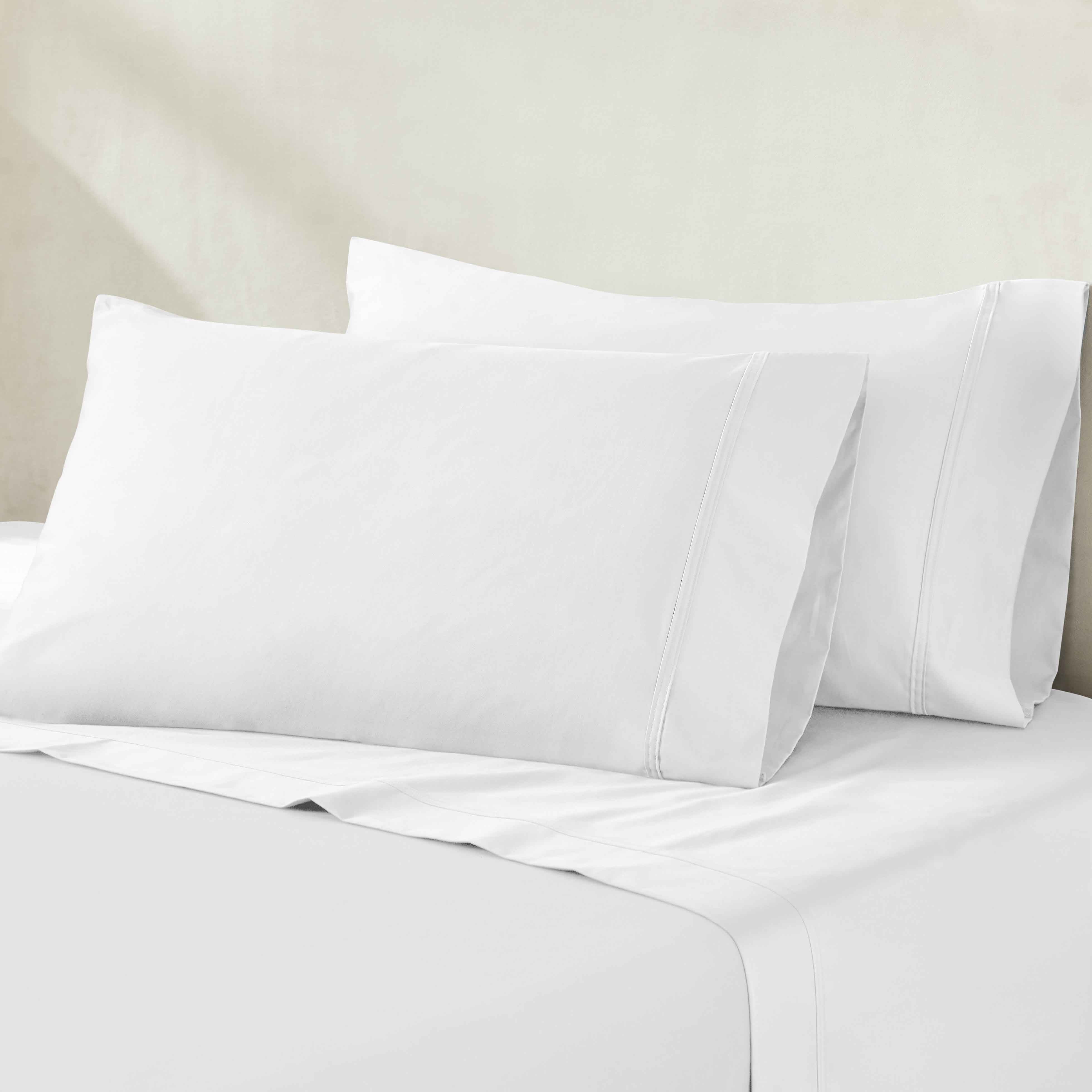100% Egyptian Cotton 850 Thread Count Solid Bed Pillowcase Set - Pillowcases by Superior Brand