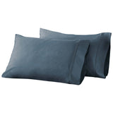 100% Egyptian Cotton 850 Thread Count Solid Bed Pillowcase Set - Pillowcases by Superior Brand
