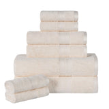 Ultra-Soft Rayon from Bamboo Cotton Blend 8 Piece Towel Set - Towel Set by Superior Brand