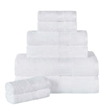 Ultra-Soft Rayon from Bamboo Cotton Blend 8 Piece Towel Set - Towel Set by Superior Brand