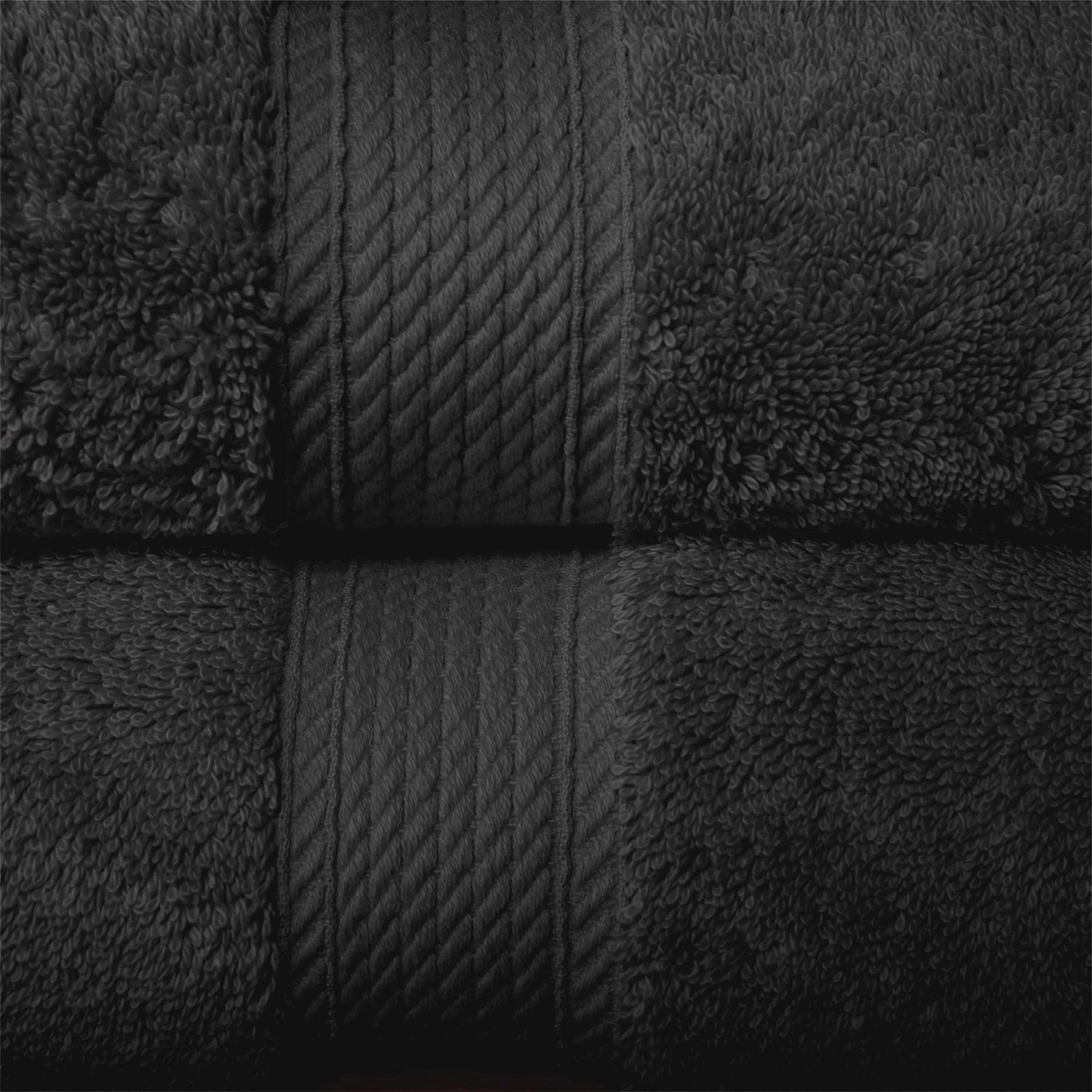 Superior Egyptian Cotton Heavyweight 6 Piece Bath Towel Set