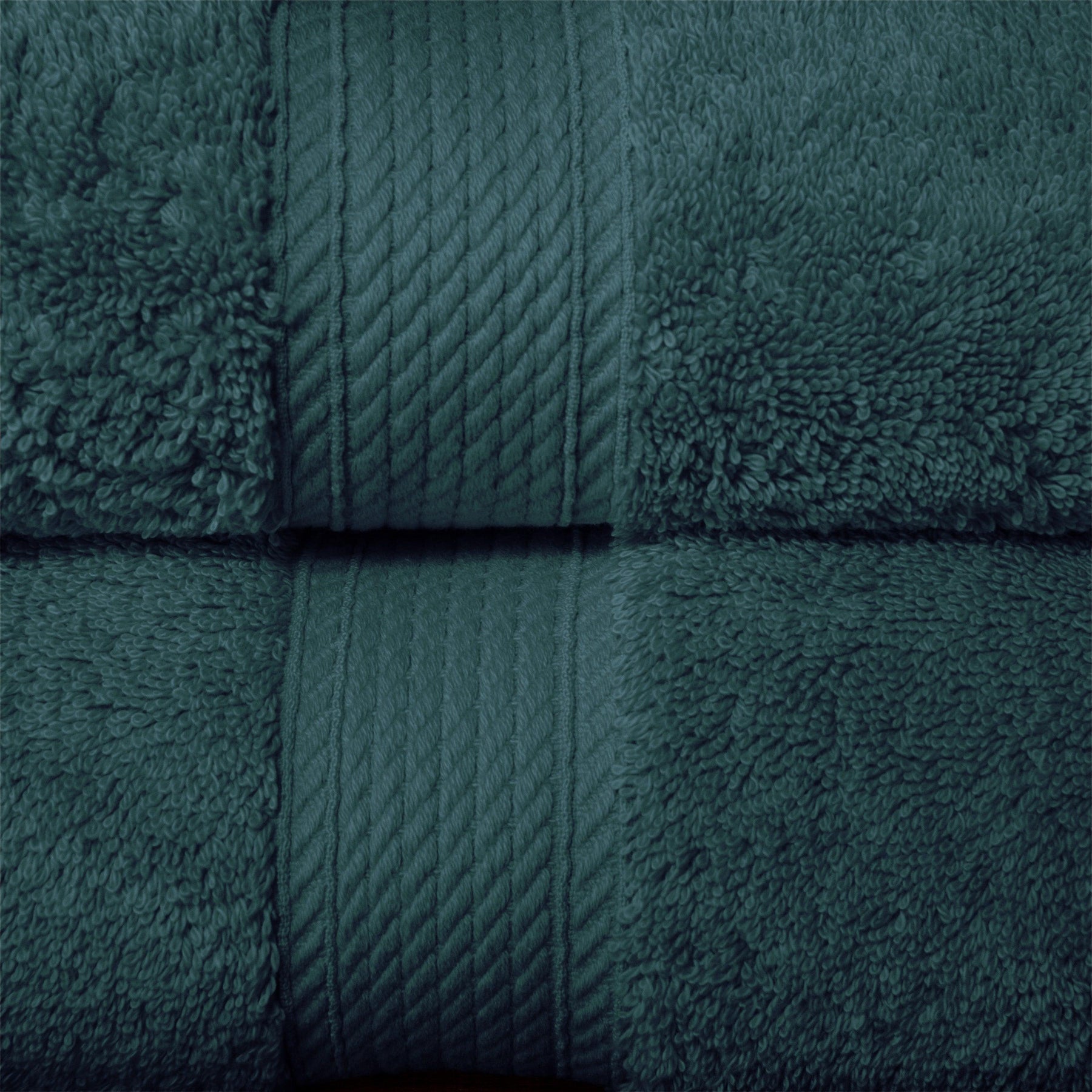 Egyptian Cotton Heavyweight 2 Piece Bath Towel Set - Teal