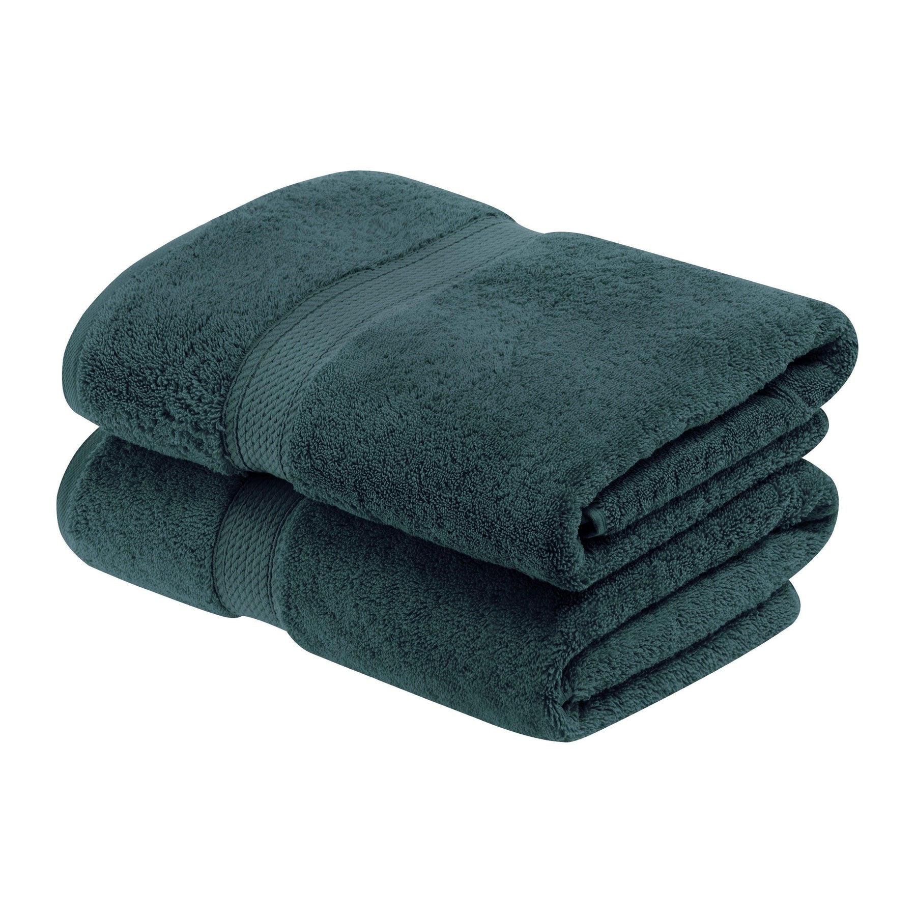 Egyptian Cotton Heavyweight 2 Piece Bath Towel Set - Teal