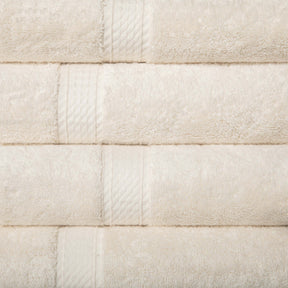 Superior Egyptian Cotton Plush Heavyweight Absorbent Luxury Soft Bath Towel - Cream