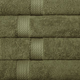 Madison Egyptian Cotton Plush Hand Towel Set 4-Piece - Egyptian Cotton Hand Towel by Superior Brand