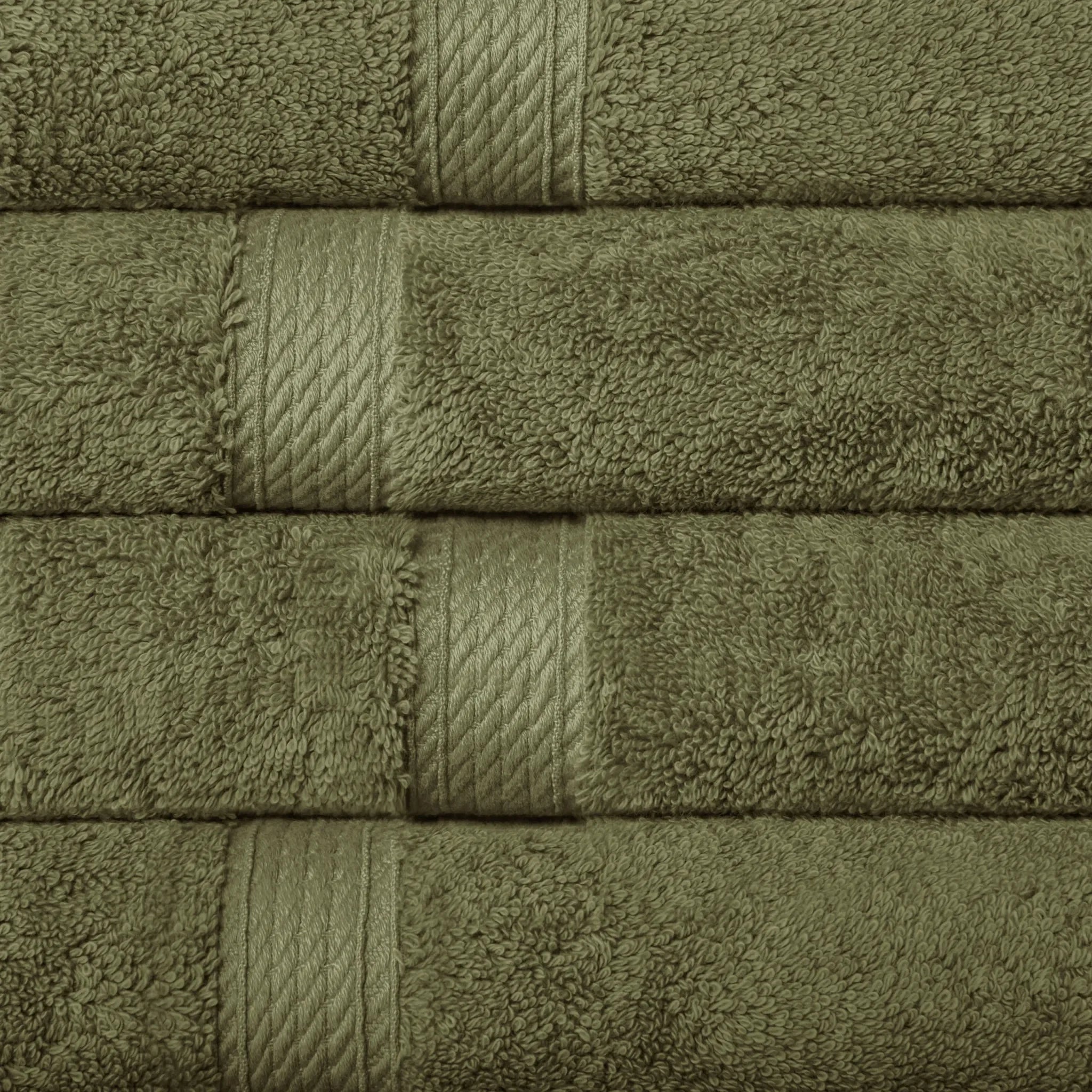 Madison Egyptian Cotton Plush Hand Towel Set 4-Piece - Egyptian Cotton Hand Towel by Superior Brand