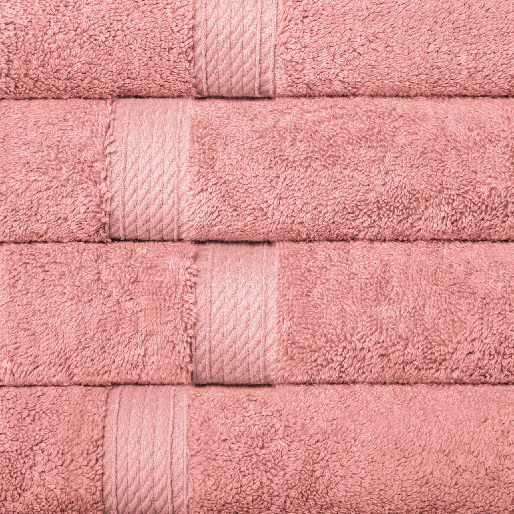 Superior Egyptian Cotton Plush Heavyweight Absorbent Luxury Soft Bath Towel - Teal Rose