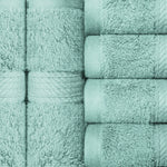 Egyptian Cotton Madison Face Towel Set of 6 - Egyptian Cotton Face Towel by Superior Brand