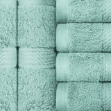 Egyptian Cotton Madison Face Towel Set of 6 - Egyptian Cotton Face Towel by Superior Brand