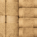 Egyptian Cotton Madison Face Towel Set of 6 - Egyptian Cotton Face Towel by Superior Brand