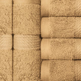 Egyptian Cotton Madison Face Towel Set of 6 - Egyptian Cotton Face Towel by Superior Brand