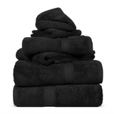 Madison Egyptian Cotton Plush Heavyweight 6 Piece Towel Set - Egyptian Cotton Towel Set by Superior Brand