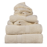 Madison Egyptian Cotton Plush Heavyweight 6 Piece Towel Set - Egyptian Cotton Towel Set by Superior Brand