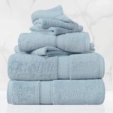 Madison Egyptian Cotton Plush Heavyweight 6 Piece Towel Set - Egyptian Cotton Towel Set by Superior Brand