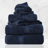 Madison Egyptian Cotton Plush Heavyweight 6 Piece Towel Set - Egyptian Cotton Towel Set by Superior Brand