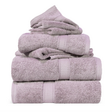 Madison Egyptian Cotton Plush Heavyweight 6 Piece Towel Set - Egyptian Cotton Towel Set by Superior Brand