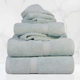 Madison Egyptian Cotton Plush Heavyweight 6 Piece Towel Set - Egyptian Cotton Towel Set by Superior Brand