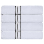 Hotel Turkish Cotton Plush Bath Towel Set 4-Piece - Bath Towel by Superior Brand