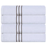 Hotel Turkish Cotton Plush Bath Towel Set 4-Piece - Bath Towel by Superior Brand