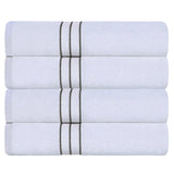 Hotel Turkish Cotton Plush Bath Towel Set 4-Piece - Bath Towel by Superior Brand