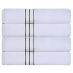 Hotel Turkish Cotton Plush Bath Towel Set 4-Piece - Bath Towel by Superior Brand